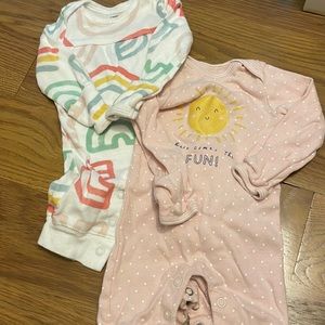 Carters newborn jumper 2 pack